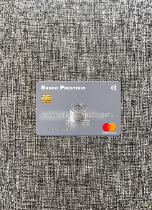 Angola Banco Prestigio, S.A. mastercard photolook recto